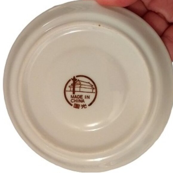 Café style Set of 2 Matching Demitasse or Espresso Cups Saucers - Picture 6 of 11